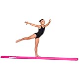 Springee 9ft Balance Beam - Extra Firm Folding Gymnastics Beam - Practice Gymnastics Equipment for Home - The Safe Balance Beam for Kids
