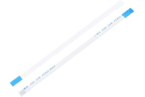 uxcell 5pcs FFC Flexible Flat Cable, 6 Pins 0.5 mm Pitch 100mm FPC FFC Flexible Ribbon Cable for LCD TV Car Audio DVD Player Laptop (B Type)