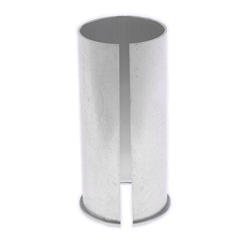 Homyl Aluminum Alloy Bike Seatpost Reducer Shim Convert Tube Adapter Multi Sizes - Siliver, 31.8mm to 35.4mm