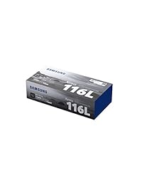 Samsung MLT-D116L 3.0K Tóner de alto rendimiento para SL-M2825DW, SL-M2875FD FW, SL-M2835DW, SL-M2885FW, negro
