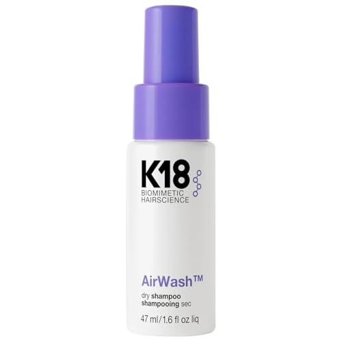 K18 AirWash? Dry Shampoo, Non-Aerosol, Balances Scalp & Controls Excess Oil Production
