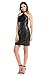 Zeagoo Womens Sexy Lace Sleeveless Halter Neck Banquet Cocktail Prom Party Dress