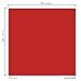 Scraft Artise 12x12 Permanent Vinyl, 10 Pack Red Outdoor Adhesive Backed Craft Sheets in Matte Finish Compatible with Silhouette and Cricut to Make Monograms Stickers Decals and Signs