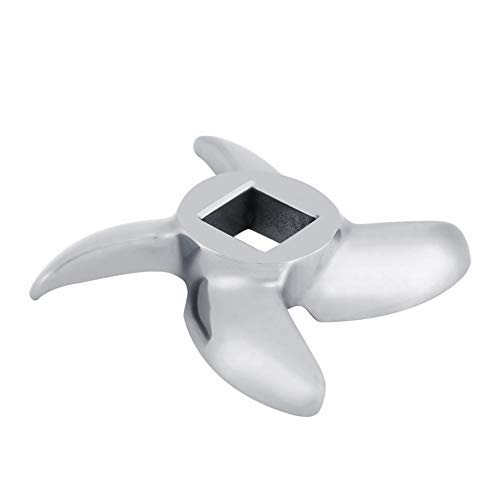 Meat Grinder Blade, Sharp Stainless Steel CrossShaped Mincer Blades Replacement for Grinders