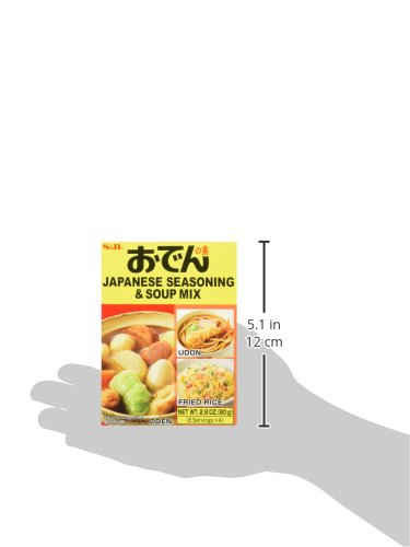S&B JAPANESE HOT POT ODEN SOUP MIX, 2.8-OUNCE