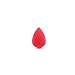 CAETLE® Beauty Flawless Wedding Water Drop Makeup Blender Comestic Sponge Puff Red