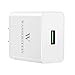 Quick Charge 3.0 USB Charger by Wasserstein for Arlo Pro, Arlo Pro 2, Arlo Pro 3, Arlo Ultra, Galaxy S8, S8 Plus, LG G6, LG G5, iPhone, iPad & More I (White)