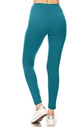 Leggings Depot Women's 3" Waistband Yoga High