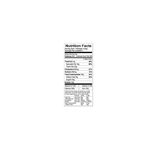 Backpacker's Pantry Granola with Milk & Blueberries, One Serving Pouch, (Packaging May Vary)