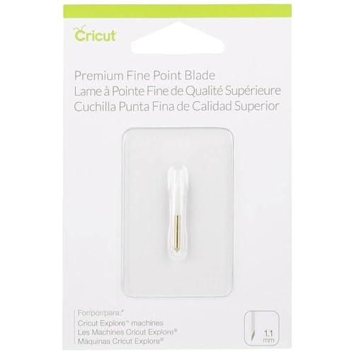 Cricut 2007300 Premium Fine-Point Blade, Metal, One Size