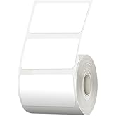 GSHLLO 230 Pcs Thermal Label Printer Paper Roll Waterproof Thermal Sticker Labels Printable Self Adhesive Label Stickers Replacement Label Maker Tape Compatible for B21 B1 B3S Printer 30 x 50mm