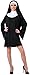 Rubie's Costume Co Women's Nun Costume, Black/White, Standard