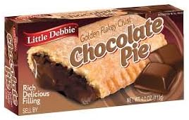 Little Debbie Chocolate Pie, 4 oz