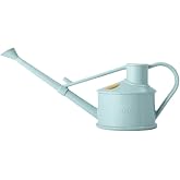 Haws Light Blue Plastic 1 Pint Indoor Watering Can for Orchids, African Violets and Seedlings