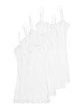 2 or 4 Pack Zenana Women's Lace Trim Tank Tops