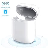 Drift Wireless Charging Case Cover Compatible AirPods Qi Standard Wireless Charging Protective Case Fits AirPods Compatible with All Qi Wireless Charger