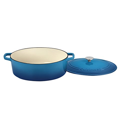 Cuisinart Oval Casserole, Gradient Blue, 7 Qt Pricepulse