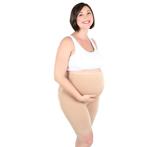 Maternity Ultrasoft Stretchy Slip Shorts for Under Dresses