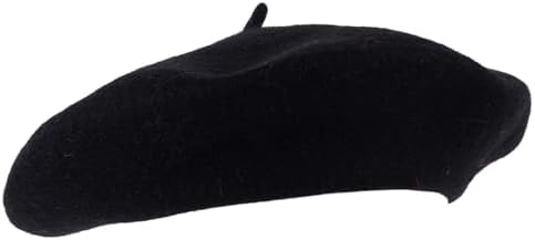 Hat To Socks Wool Blend French Beret for Men and Women in Plain