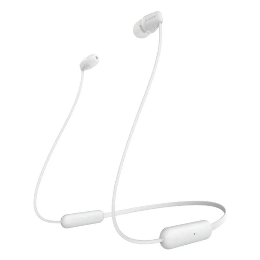 SONY WI-C200 Wireless Bluetooth Headphones - White