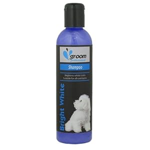 Groom Profesional – Champú para Perros de Pelo Blanco Brillante, 250 ml