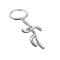 LBgrandspec Sports Style Keychain Bicycle Running Weightlifting Soccer Basketball Bag Purse Key Ring Car Decor - 5#