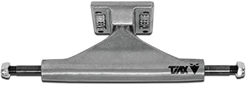 Theeve Titanium CSX 5.25" Mid Raw Skateboard Trucks Includes Bones Bushings - 8" Axle (Set of 2)