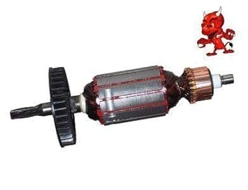 Anker Rotor Kollektor Läufer passend für Bosch GBH 2-24 DFR mit sechs Zahnwelle