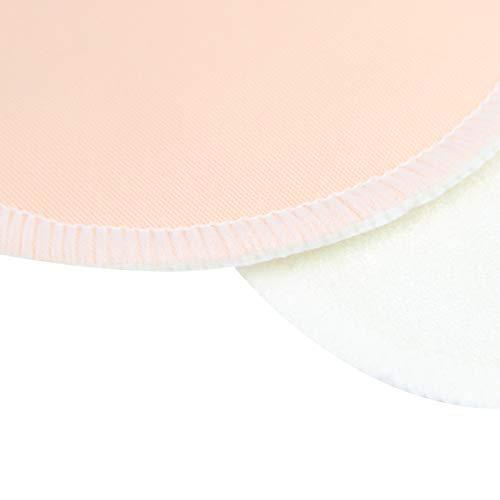 Langsprit Leak-Proof Organic Reusable Bamboo Nursing Pads(14 Pack),Super Absorbent Washable Breast Pads with 2 Bonus Free Laundry Bag & Storage Bag(Round) - Thumbnail 5
