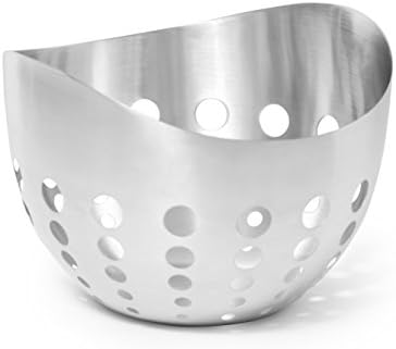 McSunley Polished Prep N Cook Fruit and Bread Basket, Stainless Steel