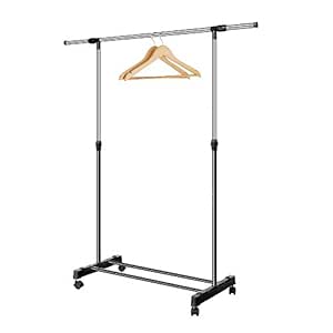 Barra para colgar ropa Rack, ruimin ajustable perchero ropa barra para