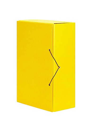 Pardo 971108 – Folder Projects Spine 120 Closure Elastic Bands, Yellow