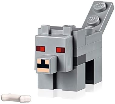 lego minecraft wolf
