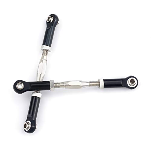 Hosim RC Turnbuckles Front & Rear,8397mm Adjustable Camber Linkage Rod