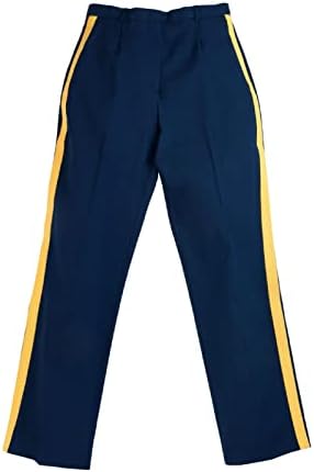 male dress blues army US Army Men's ASU C Dress Blues Service Uniform Braided Pants/Slacks Size  39R at Amazon Men's Clothing store