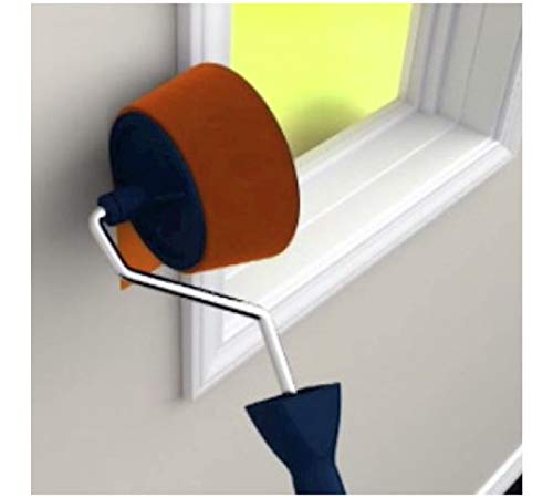 Paint Roller Kit,KUPOO Pro Edger DIY Brush Handle Room Wall Painting Runner Roller Tool Home Wall Decorative(9 Pcs) - Thumbnail 4