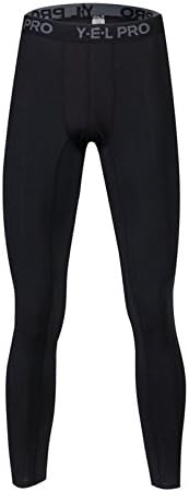 Etopsell Men's Skin Fit Quick Dry Running Leggings Compression Pants