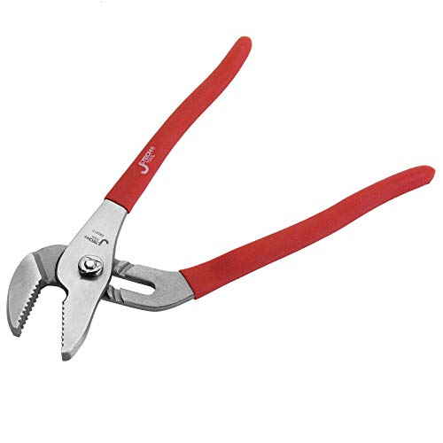 Jetech 10 inch Tongue and Groove Pliers,Straight Jaw Water Pump Pliers