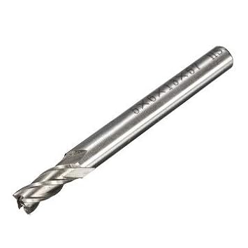 Generic 8Mm 4 Flute End Mill Cutter Straight Shank Milling Cutter Drill Bit Cnc Tool