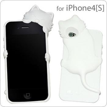KiKi Case Kitten iPhone 4S/4 Cover (White)