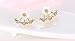 Daisy Flowers Earrings Little Daisy Flower After Hanging Stud Earrings for Lady Women Girls
