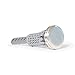 Drain Strain - No-Clog Sink Stopper (Brushed Nickel-Plated Plastic Cap)