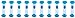 Sand Timer Set Blue 10pcs Pack (1 Minute) - Set of One Minute Hour Glasses for Kids, Adults - Comes in a Premium Box by Jade Active