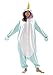 Blue Narwhal Kigurumi Costume Onesie (One Size Fits All)