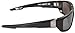 Spy Optic Dirty MO Polarized Wrap Sunglasses, 59 mm (Black/Happy Bronze Polar W/Black Mirror)