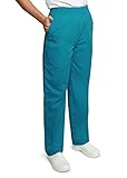 Adar Universal Classic Comfort Natural-Rise Tapered Leg Scrub Pants
