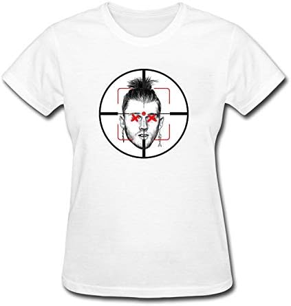 zebalon Women's Eminem KillShot Hip Hop MGK T Shirt
