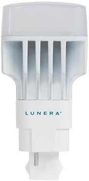 Lunera CFL LED G24d  --  Vertical mount, 3500K, 13W Ballast Driven replacement for 18/26W, 2-pin CFLs
