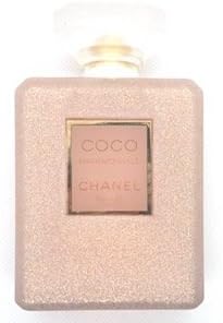 Wynchester Inc Luxury Travel and Protection Sleeve for Chanel 3.4oz in Rose Gold Glitter