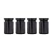 TOMALL Tire Valve Stem Caps Black Bullet Shell for Motorcycles Vans ATV